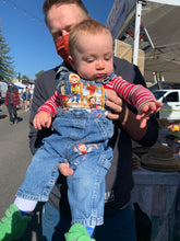 Load image into Gallery viewer, Boys Jean Overalls COWBOY COOKIN'