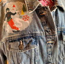 Load image into Gallery viewer, Womens Jean Jacket SPORTS D'HIVER