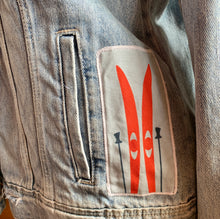 Load image into Gallery viewer, Womens Jean Jacket SPORTS D'HIVER