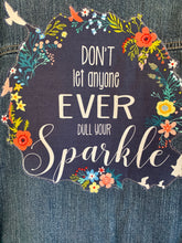 Load image into Gallery viewer, Girls Jean Jacket SPARKLE!!
