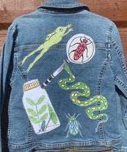 Load image into Gallery viewer, Boys or Girls Jean Jacket CRAWLY THINGS!