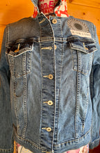 Load image into Gallery viewer, Womens Jean Jacket NOTORIOUS RBG “GINSBIRD”