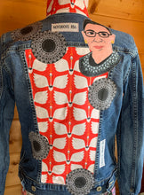Load image into Gallery viewer, Womens Jean Jacket NOTORIOUS RBG “GINSBIRD”