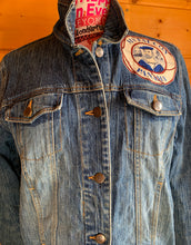 Load image into Gallery viewer, Womens Jean Jacket LOST at SEA