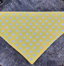 Load image into Gallery viewer, Dog Bandana HANUKKAH Dreidel Fun Bold Badass Bandana for the Festival of Lights