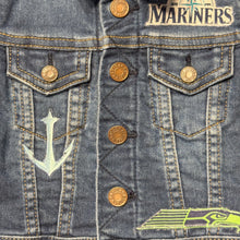 Load image into Gallery viewer, Boys or Girls Jean Jacket MINI SEATTLE SPORTS FAN
