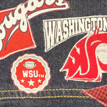 Load image into Gallery viewer, Boys or Girls Jean Jacket MINI COUGARS FAN
