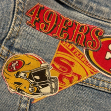 Load image into Gallery viewer, 49ersKidsJeanJacket
