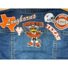 Load image into Gallery viewer, LonghornsBoysJeanJacke
