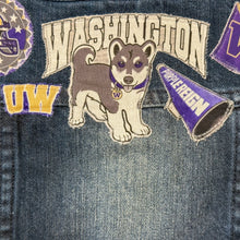 Load image into Gallery viewer, Boys or Girls Jean Jacket MINI HUSKIES FAN
