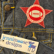 Load image into Gallery viewer, Boys or Girls Jean Jacket MINI COUGARS FAN
