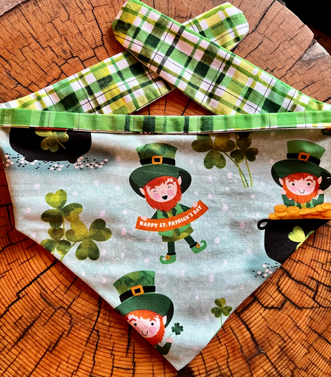 Dog Bandana LEPRECHAUN MAGIC For Your Lucky Charm!