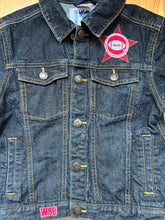 Load image into Gallery viewer, Boys or Girls Jean Jacket MINI COUGARS FAN
