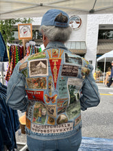 Load image into Gallery viewer, Womens Jean Jacket CAMP STAFF
