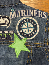 Load image into Gallery viewer, Boys or Girls Jean Jacket MINI SEATTLE SPORTS FAN
