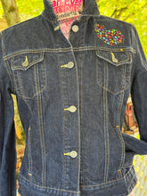 Load image into Gallery viewer, Womens Jean Jacket DOG MOM
