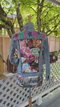 Load and play video in Gallery viewer, Womens Jean Jacket UNTAMED
