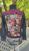 Load and play video in Gallery viewer, Womens Jean Jacket UNTAMED
