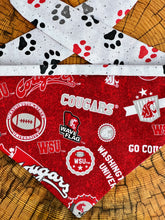 Load image into Gallery viewer, Dog Bandana WASH STATE COUGARS FAN!
