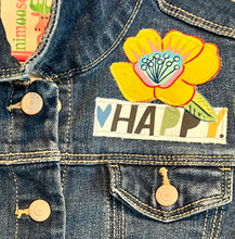 Load image into Gallery viewer, Girls Jean Jacket BOLD GIRL HERE
