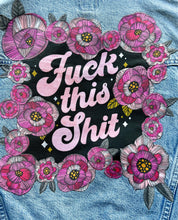 Load image into Gallery viewer, Womens Jean Jacket F**K this Shit

