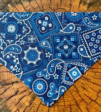 Load image into Gallery viewer, Dog Bandana SEATTLE COLLAGE Rich Seattle Fabric for your Seattle Lovin&#39;Pup!
