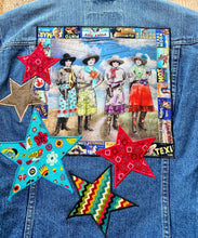 Load image into Gallery viewer, Womens Jean Jacket HOW THE WEST WAS REALLY WON
