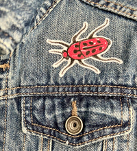 Load image into Gallery viewer, Boys or Girls Jean Jacket CRAWLY THINGS!
