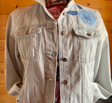 Load image into Gallery viewer, Womens Jean Jacket SPEAK YOUR TRUTH
