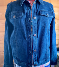 Load image into Gallery viewer, Womens Jean Jacket  MAKE MORE S&#39;MORES
