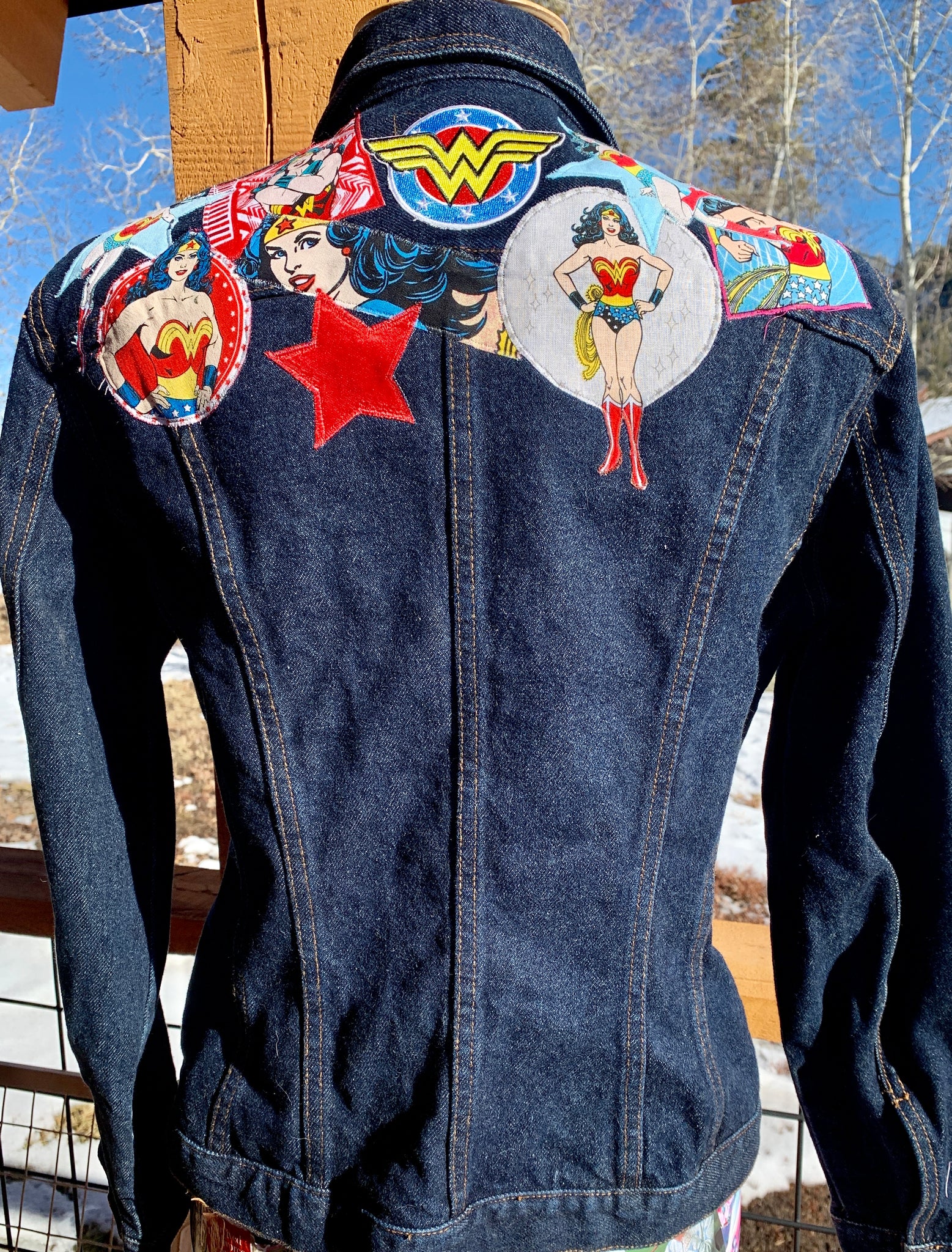 Women with Control My Wonder Denim Dip DyeJacket